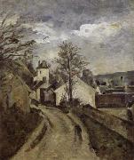 Paul Cezanne The House of Dr Gachet in Auvers oil painting artist